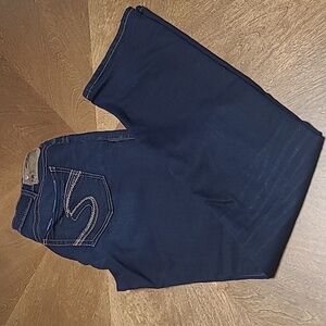 Silver Suki Mid Straight Jeans Size W31 L32